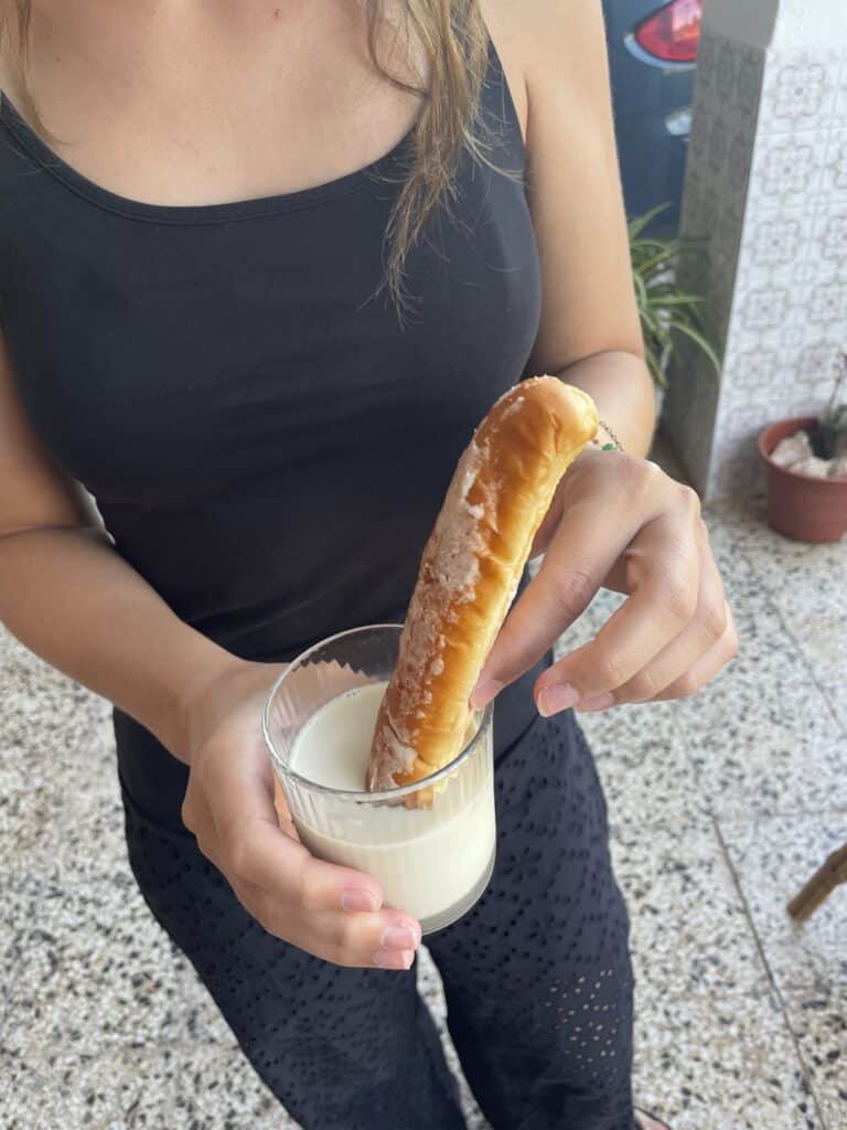 Horchata, typický nápoj pro Valencii