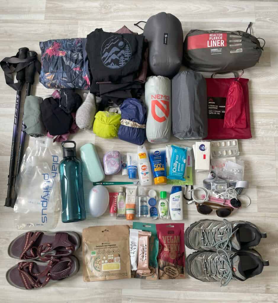 Gear list GR 221