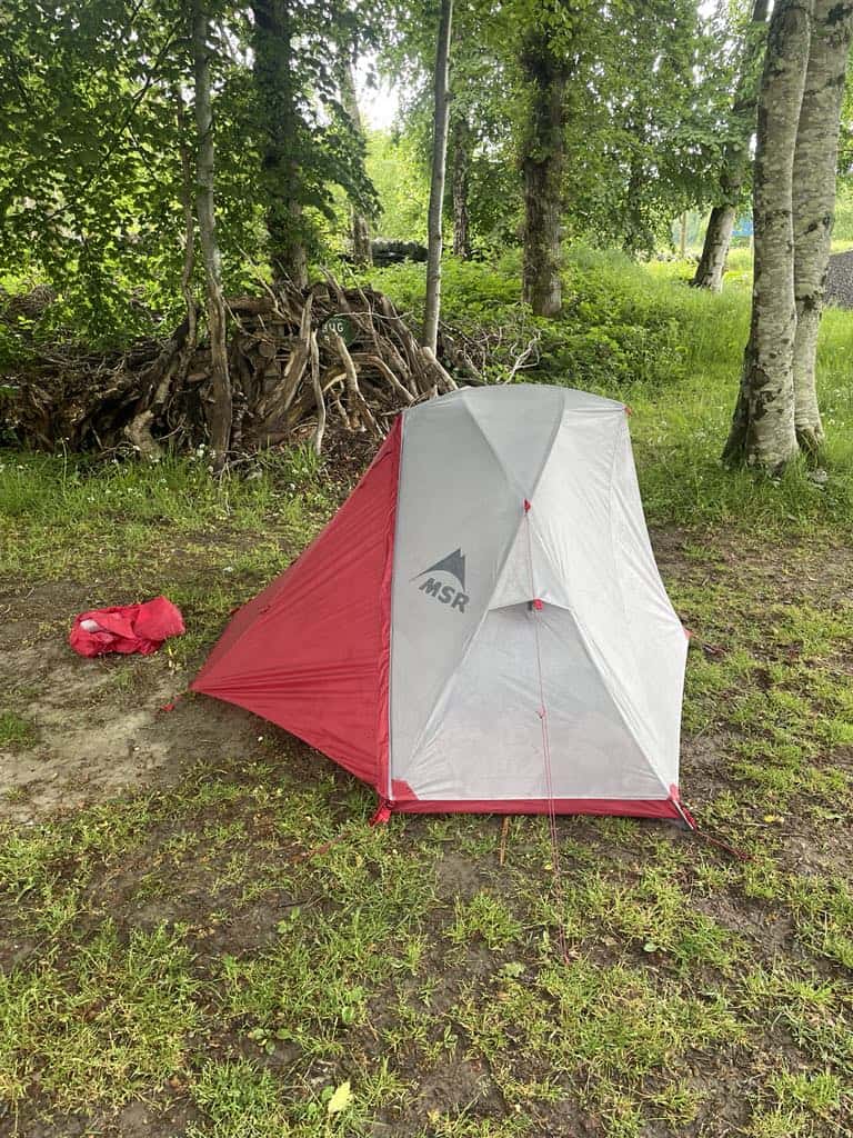 Stanování na West Highland Way