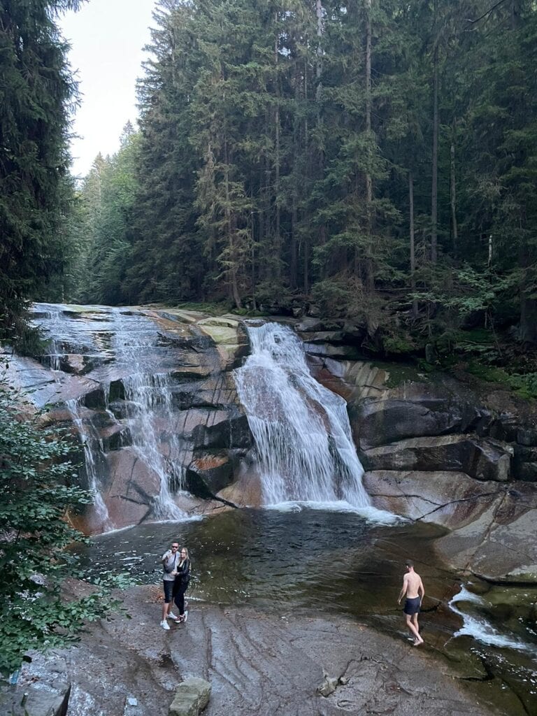 Mumlavský vodopád, Krkonoše