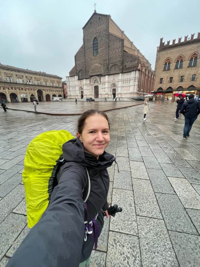 Selfie - Bologna a začátek Via degli Dei